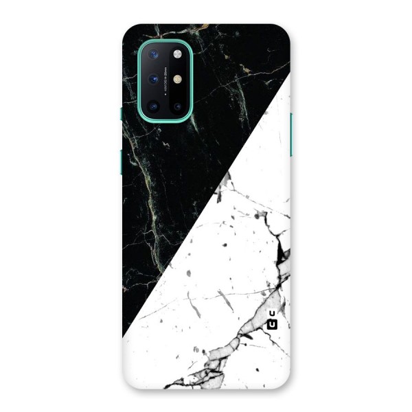 Stylish Diagonal Marble Back Case for OnePlus 8T
