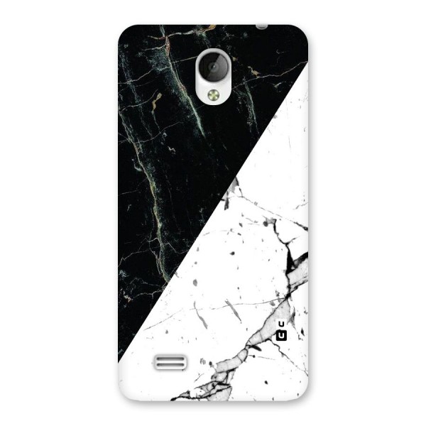 Stylish Diagonal Marble Back Case for Vivo Y21