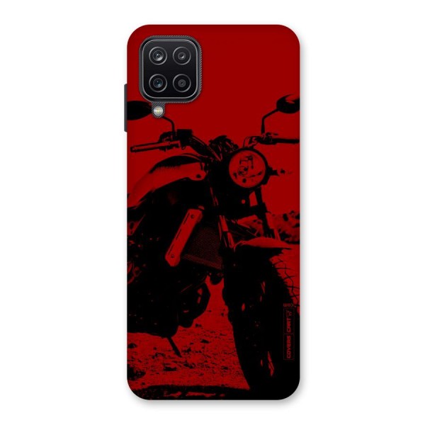 Stylish Ride Red Back Case for Galaxy A12
