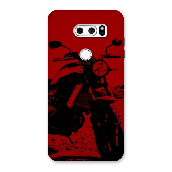Stylish Ride Red Back Case for LG V30