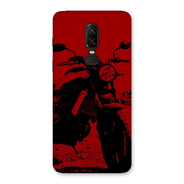 Stylish Ride Red Back Case for OnePlus 6