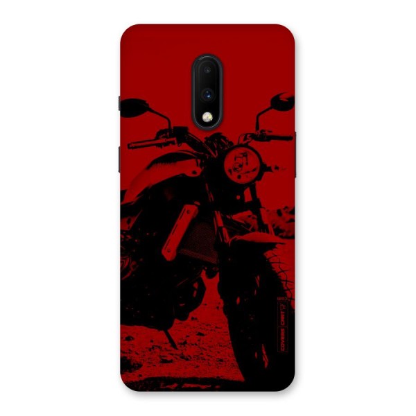 Stylish Ride Red Back Case for OnePlus 7