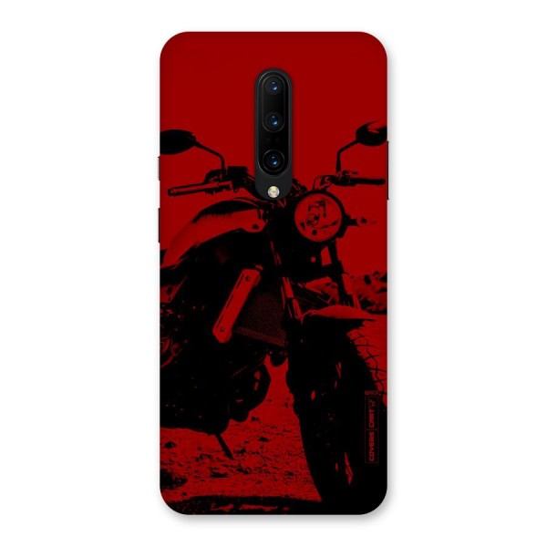 Stylish Ride Red Back Case for OnePlus 7 Pro