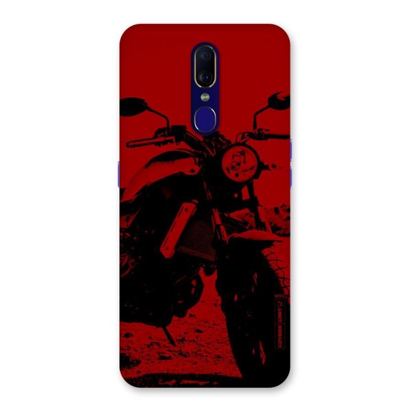 Stylish Ride Red Back Case for Oppo F11