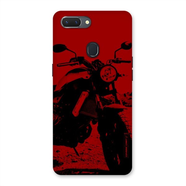 Stylish Ride Red Back Case for Oppo Realme 2