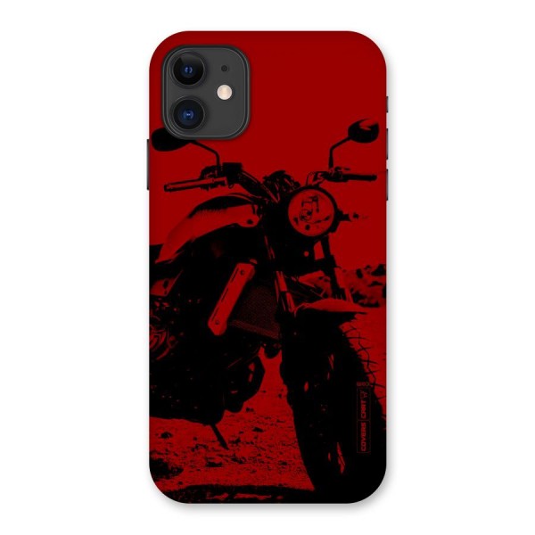 Stylish Ride Red Back Case for iPhone 11