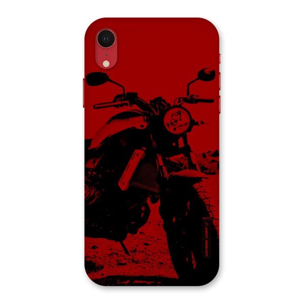Stylish Ride Red Back Case for iPhone XR