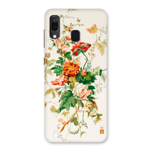 Summer Floral Back Case for Galaxy A30