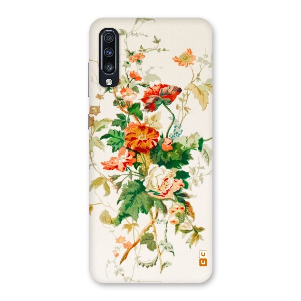 Summer Floral Back Case for Galaxy A70