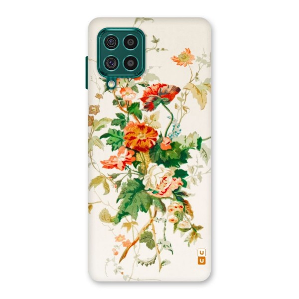 Summer Floral Back Case for Galaxy F62