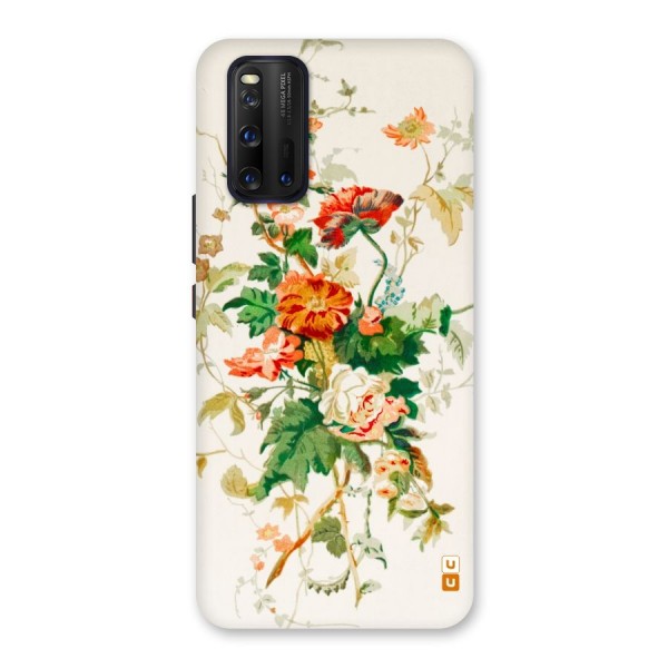 Summer Floral Back Case for Vivo iQOO 3