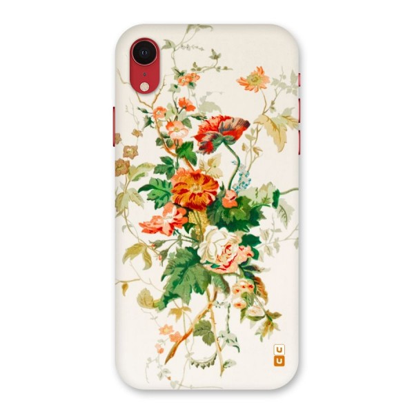 Summer Floral Back Case for iPhone XR