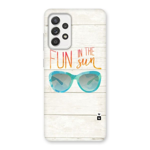 Sun Fun Back Case for Galaxy A52