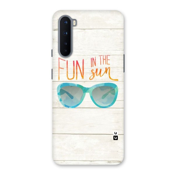 Sun Fun Back Case for OnePlus Nord