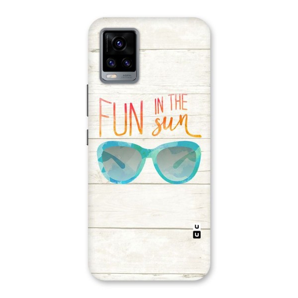 Sun Fun Back Case for Vivo V20