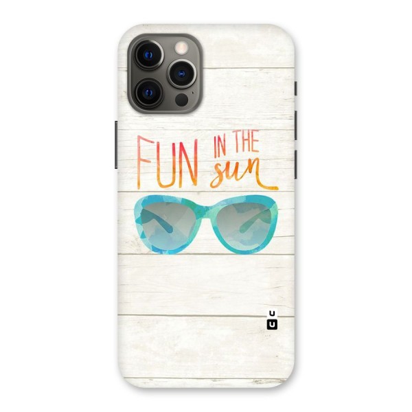 Sun Fun Back Case for iPhone 12 Pro Max