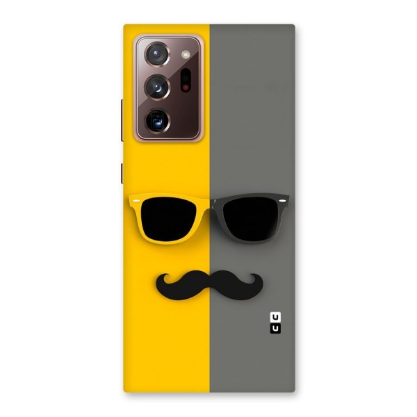Sunglasses and Moustache Back Case for Galaxy Note 20 Ultra