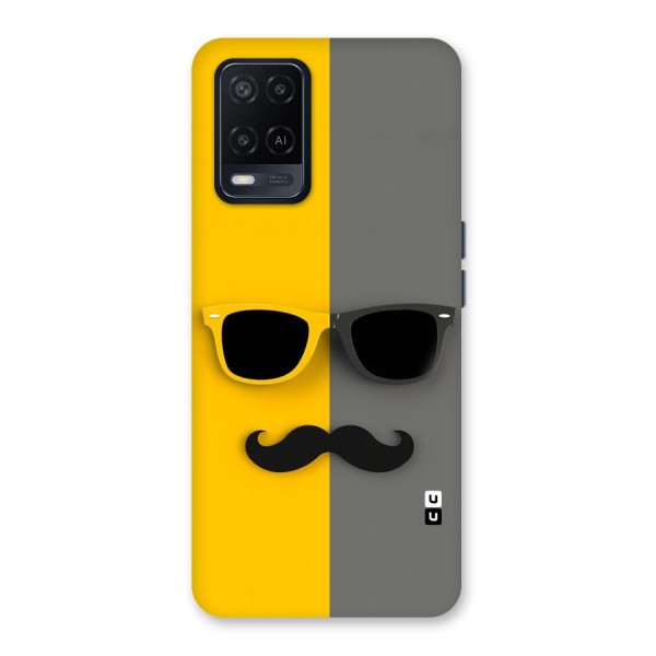 Sunglasses and Moustache Back Case for Oppo A54