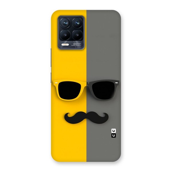Sunglasses and Moustache Back Case for Realme 8 Pro