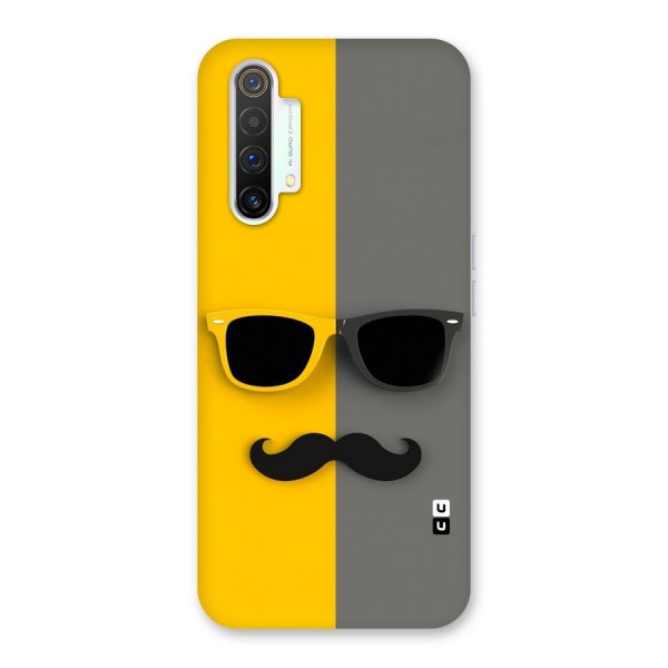 Sunglasses and Moustache Back Case for Realme X3