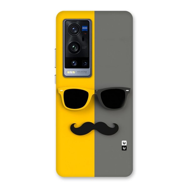 Sunglasses and Moustache Back Case for Vivo X60 Pro Plus