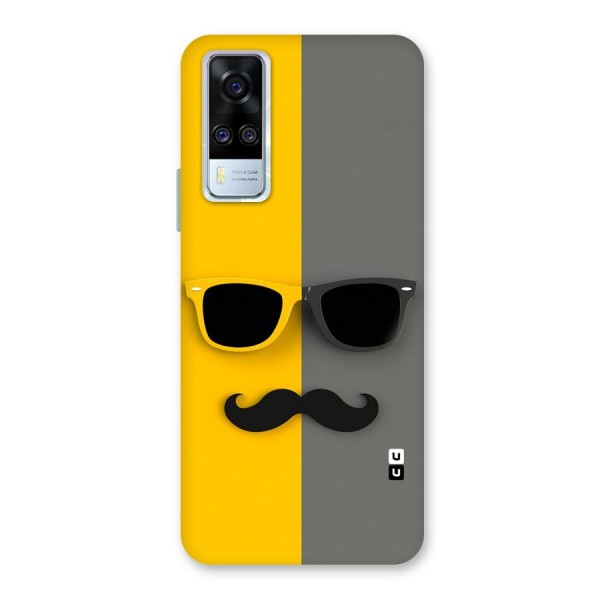 Sunglasses and Moustache Back Case for Vivo Y51