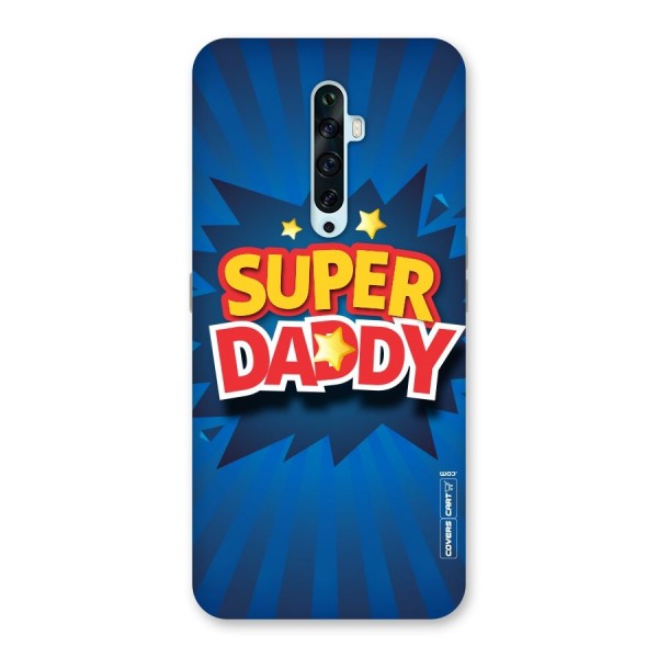 Super Daddy Back Case for Oppo Reno2 F
