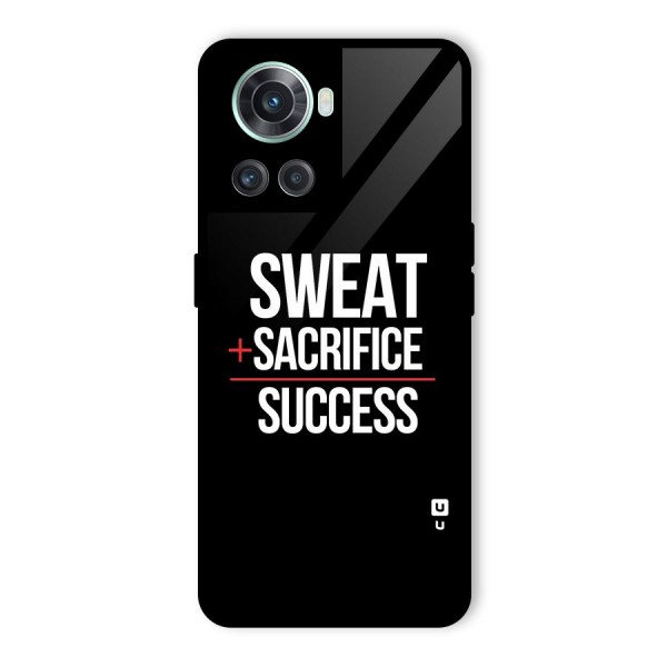 Sweat Sacrifice Success Glass Back Case for OnePlus 10R