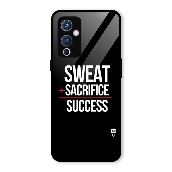 Sweat Sacrifice Success Glass Back Case for OnePlus 9