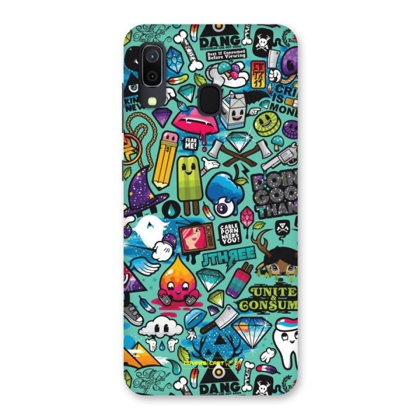 Sweet Candies Back Case for Galaxy A20