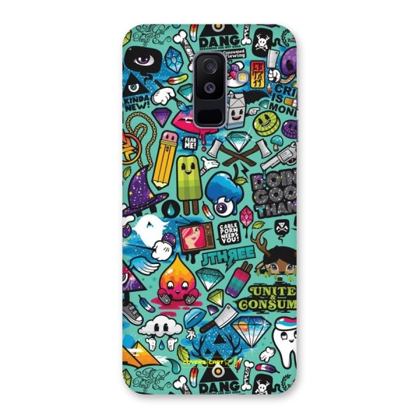 Sweet Candies Back Case for Galaxy A6 Plus