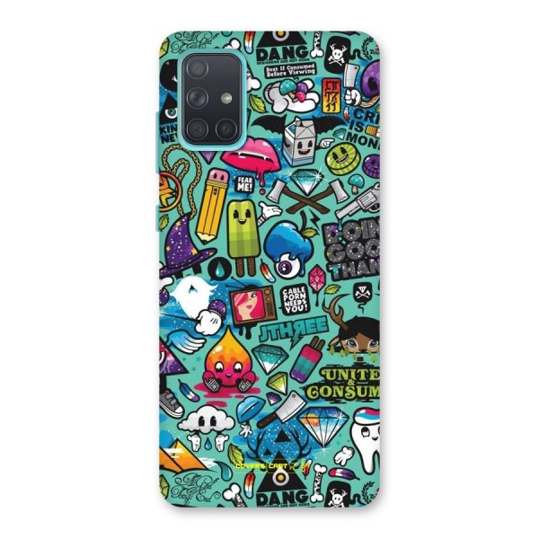 Sweet Candies Back Case for Galaxy A71