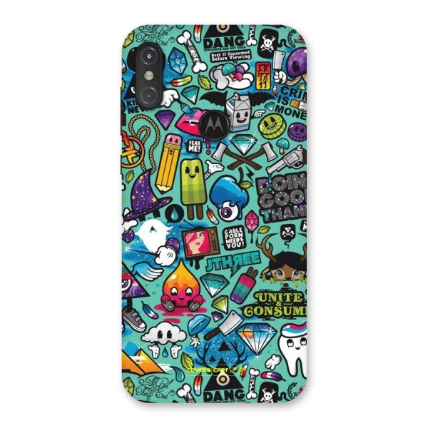 Sweet Candies Back Case for Motorola One Power