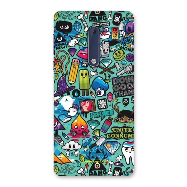 Sweet Candies Back Case for Nokia 5