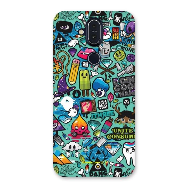 Sweet Candies Back Case for Nokia 8.1