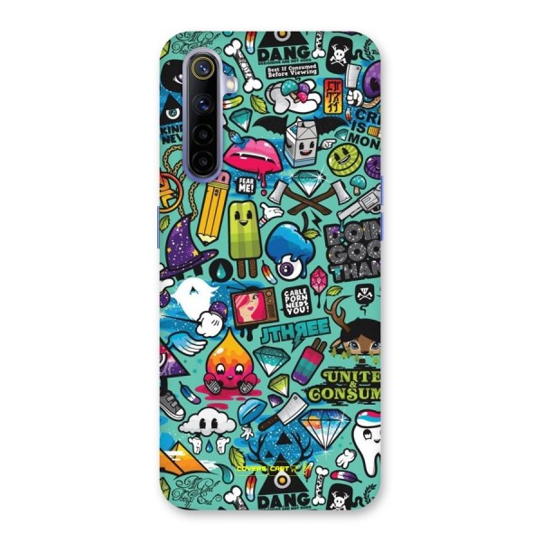 Sweet Candies Back Case for Realme 6