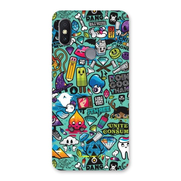 Sweet Candies Back Case for Redmi Y2