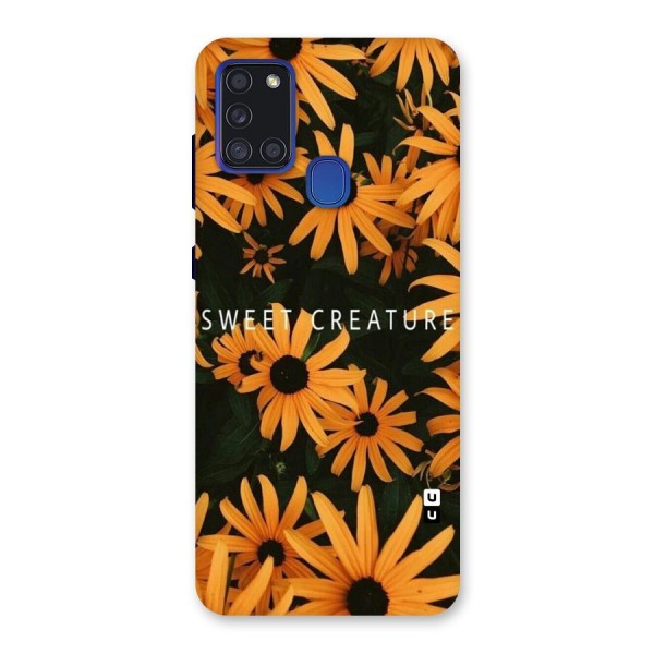Sweet Creature Back Case for Galaxy A21s
