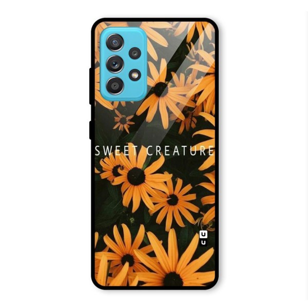 Sweet Creature Glass Back Case for Galaxy A52s 5G