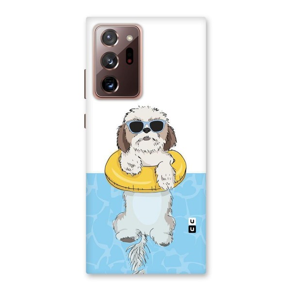 Swimming Doggo Back Case for Galaxy Note 20 Ultra