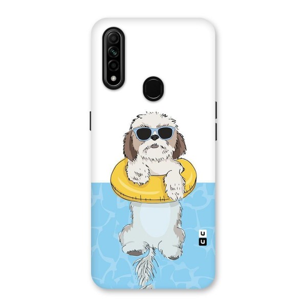Swimming Doggo Back Case for Oppo A31