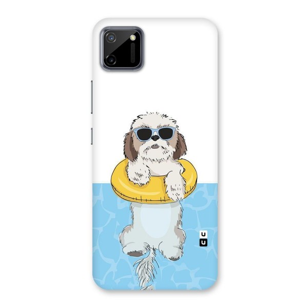Swimming Doggo Back Case for Realme C11