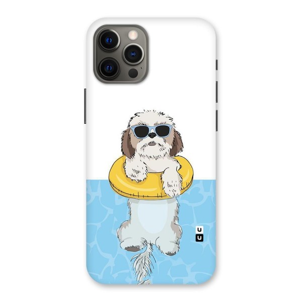Swimming Doggo Back Case for iPhone 12 Pro Max