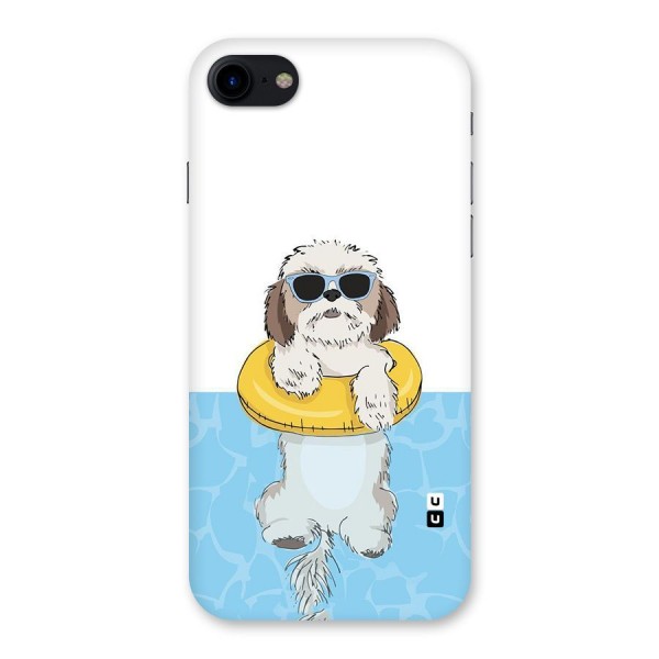 Swimming Doggo Back Case for iPhone SE 2020
