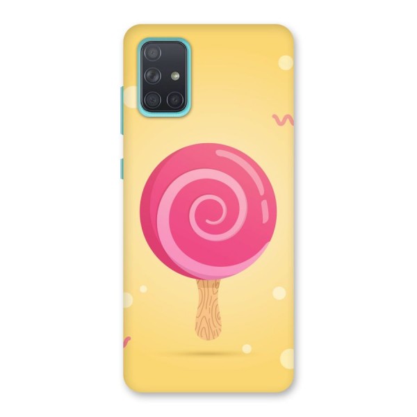 Swirl Ice Cream Back Case for Galaxy A71