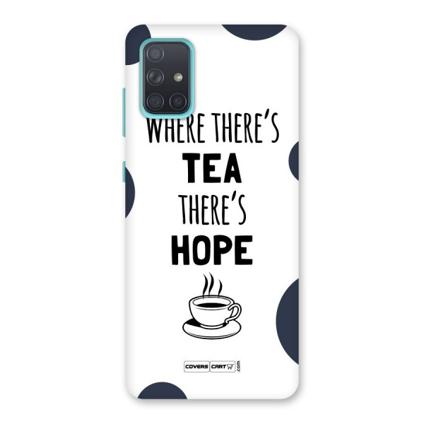 Tea Hope Back Case for Galaxy A71