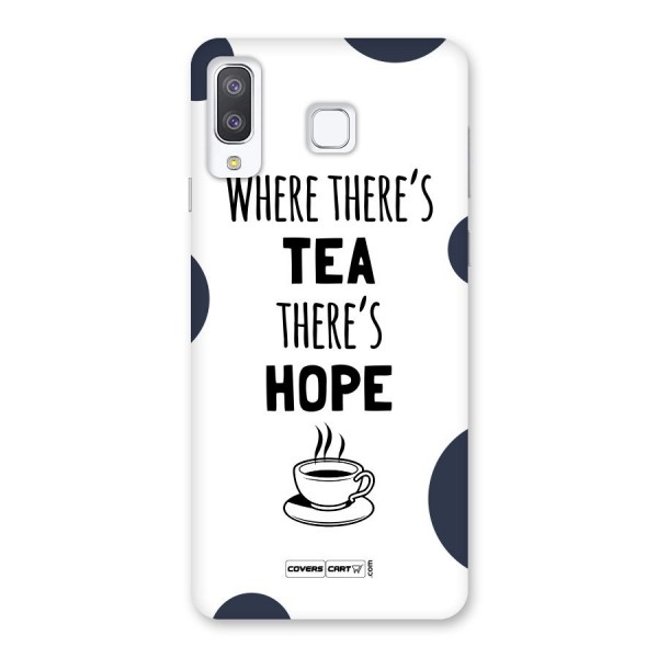 Tea Hope Back Case for Galaxy A8 Star