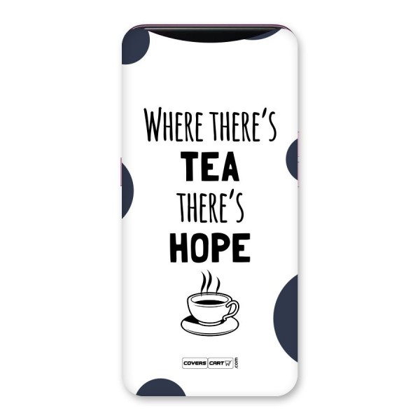 Tea Hope Back Case for Oppo Find X