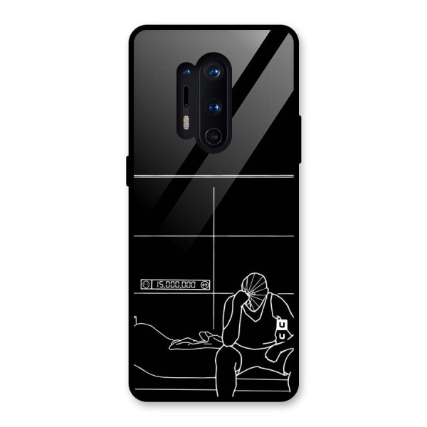 Teen Merits Glass Back Case for OnePlus 8 Pro