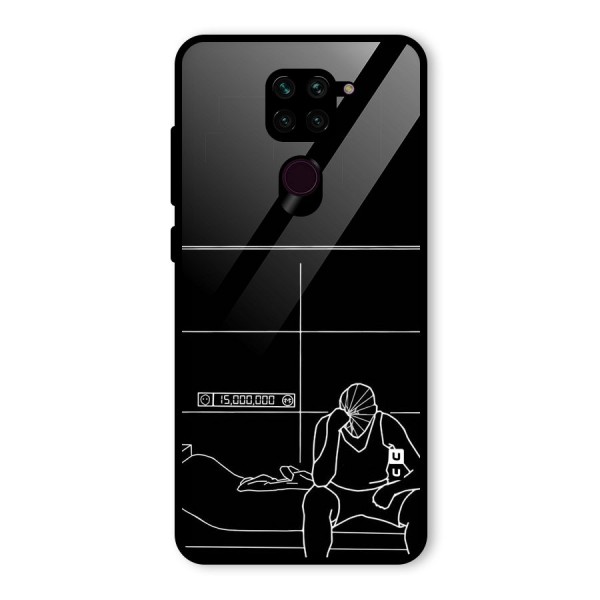 Teen Merits Glass Back Case for Redmi Note 9